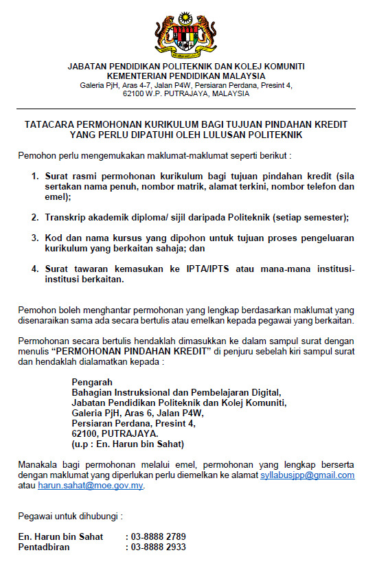 Surat Permohonan Kerja Kerajaan - Seve Ballesteros Foundation